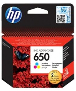 Original Tri-colour HP 650 Ink Cartridge CZ102AE