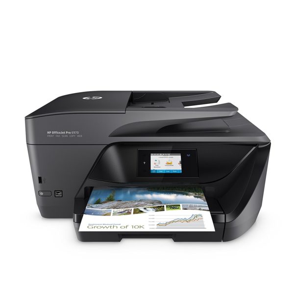HP OfficeJet Pro 6970 All-in-One Color Inkjet Printer, A4, Print, Copy, Scan, Fax & Wireless