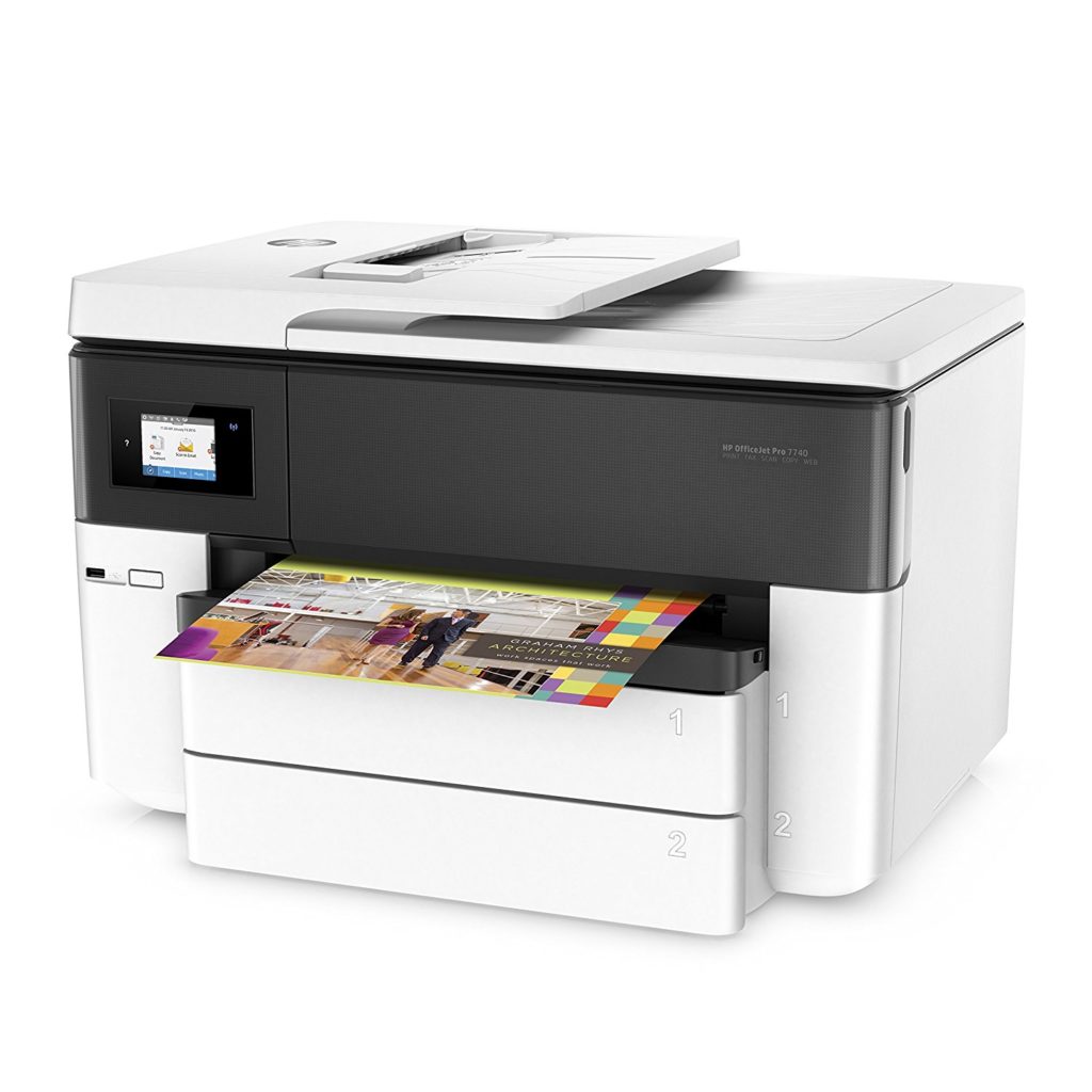 HP OfficeJet Pro 7740 Wide Format All-in-One Colour Inkjet Printer