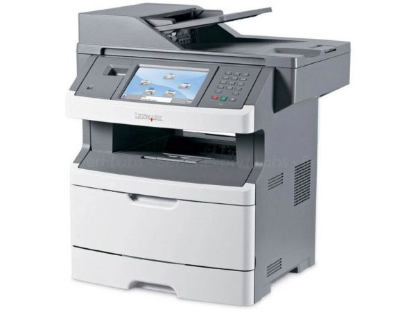 Lexmark X466de Refurbished Mono Laser Printer, A4, Print, Copy, Scan, Fax, Duplex
