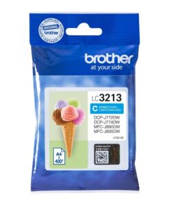 Original Cyan Brother Ink Cartridge (LC-3213)