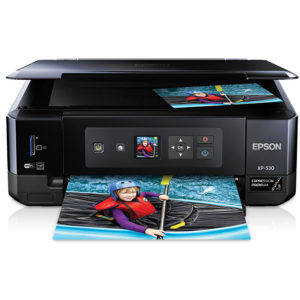 Epson XP-530 Color Inkjet Printer, A4, Print, Copy, Scan & Wireless