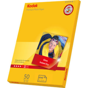 Kodak A6 240gr 4R Premium Gloss Photo Paper 4STARS