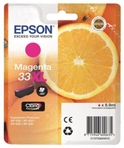 Original Epson 33XL Magenta Ink Cartridge (T3363 Oranges)