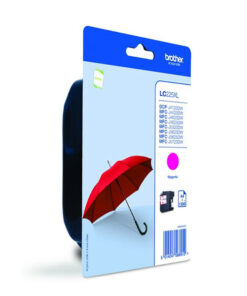 Original Magenta Brother LC225XL High Capacity Ink Cartridge (LC225XLM)