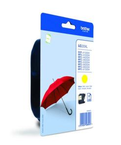 Original Yellow Brother LC225XL High Capacity Ink Cartridge (LC225XLY)