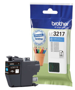 Original Cyan Brother LC3217 Ink Cartridge (LC-3217C)