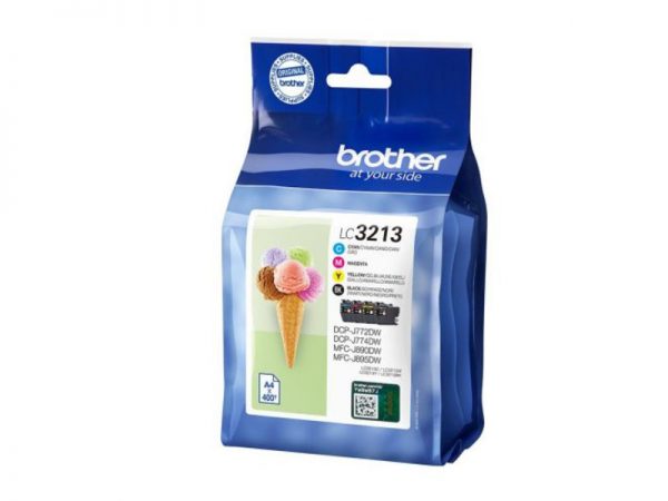 Original Brother LC3213 Multipack All 4 Colour Set Ink Cartridges