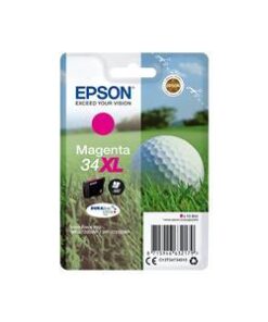 Original Magenta Epson 34XL Ink Cartridge (C13T34734010) - Ecomelani