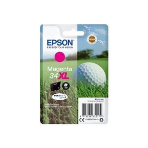 Original Magenta Epson 34XL Ink Cartridge (C13T34734010) - Ecomelani