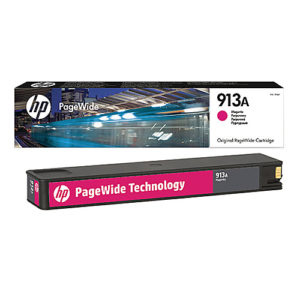 Original Magenta HP 913A Ink Cartridge (F6T78AE) - Ecomelani