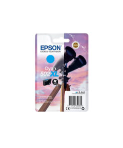 Original Cyan Epson 502XL Ink Cartridge (C13T02W24010) - Ecomelani