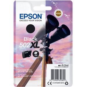 Original Black Epson 502XL Ink Cartridge (C13T02W14010) - Ecomelani