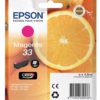 Original Epson 33 Magenta Ink Cartridge (C13T33434010) - Ecomelani