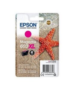 Original Magenta Epson 603XL Ink Cartridge (C13T03A34020) - Ecomelani