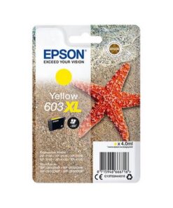 Original Yellow Epson 603XL Ink Cartridge (C13T03A44020) - Ecomelani