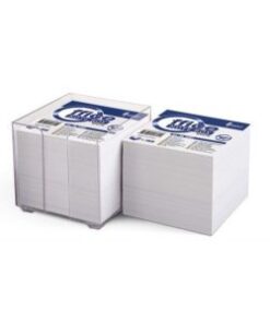 Memo Cube White With Dispenser 500pcs - Ecomelani