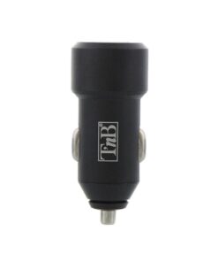 TNB 4.8A 2-Port USB Car Charger Black - Ecomelani