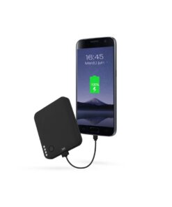TNB Universal Powerbank 3000 MAH Flaming USB Slim Black - Ecomelani