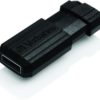 32GB Pinstripe USB Flash Drive Black - Ecomelani