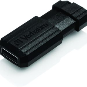 32GB Pinstripe USB Flash Drive Black - Ecomelani