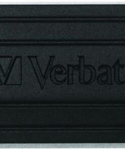 64GB Pinstripe USB Flash Drive Black - Ecomelani