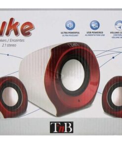 TNB 2.1 Multimedia Speaker Set Juke - 20W Red - Ecomelani