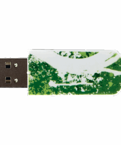 USB 16GB Mini Graffiti Green - Ecomelani