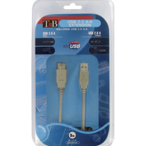 TNB USB-A 2.0 M/F Cable 5M - Ecomelani