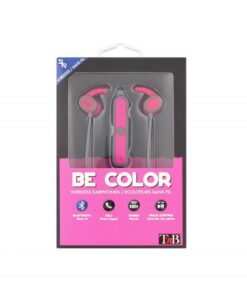 TNB Pink Be Color Bluetooth Earphones - Ecomelani