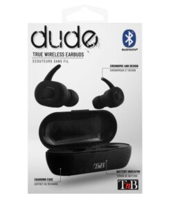 TNB Black Dude Bluetooth Earphones - Ecomelani