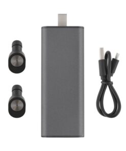 TNB Black Bluetooth Mate Earphones + Microphone - Ecomelani