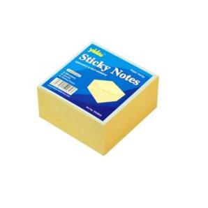 Sticky Notes Yellow Forpus 75x75 Cube - Ecomelani