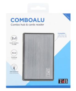 TNB Pack USB Hub Card Reader ALU - Ecomelani