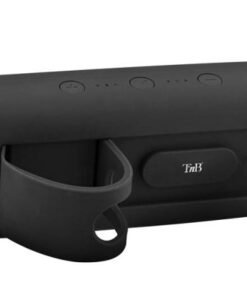 TNB Record Vol.2 BT Speaker Black 8W Stereo - Micro Vol/Tracks Control - Ecomelani