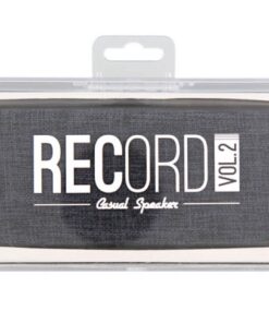 TNB Record Vol.2 BT Speaker Black 8W Stereo - Micro Vol/Tracks Control - Ecomelani