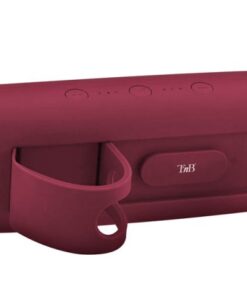 TNB Record Vol.2 BT Speaker Red 8W Stereo - Micro Vol/Tracks Control - Ecomelani