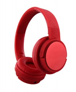 TNB Shine Bluetooth 2.1 Headphones Red + SD Card Reader + FM Radio - Ecomelani