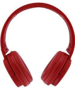 TNB Shine Bluetooth 2.1 Headphones Red + SD Card Reader + FM Radio - Ecomelani