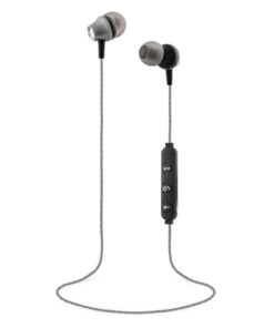 TNB Grey Steel Bluetooth Earphones - Ecomelani