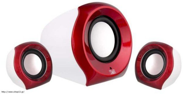 TNB 2.1 Multimedia Speaker Set Juke - 20W Red - Ecomelani