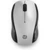 HP 200 Wireless Optical Mouse Silver - Ecomelani