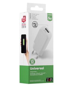 TNB USB Mains Charger 1000 MA - Ecomelani