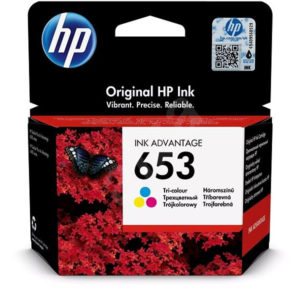  Original HP 653 Tri-Color ink cartridge 3YM74AE