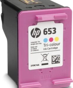  Original HP 653 Tri-Color ink cartridge 3YM74AE