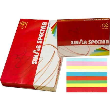 Sinar Spectra A4 80grm Color Copy Paper - Ecomelani