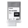 Original Canon PFI-107MBK Ink Cartridge (PFI107MBK) - Ecomelani