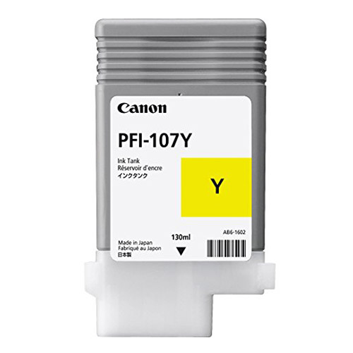 Original Canon PFI-107Y Ink Cartridge (PFI107Y) - Ecomelani