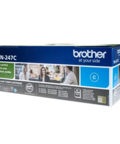 Original Cyan Brother TN-247C Toner Cartridge (TN247C) - Ecomelani