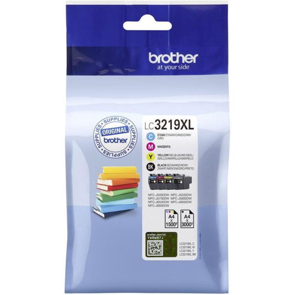 Original Brother LC3219XL Multipack Ink Cartridge All 4 Colours Set